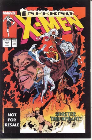 Uncanny X-Men #243 Cover B Toy Reprint