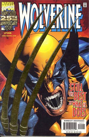 Wolverine Vol 2 #145 Cover C Gold Foil Cover 2nd Ptg