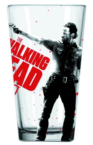 Walking Dead Pint Glass - Rick Grimes 2