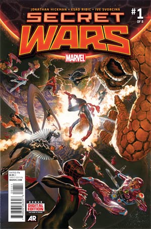 Secret Wars #1 Cover A 1st Ptg Regular Alex Ross Cover RECOMMENDED_FOR_YOU