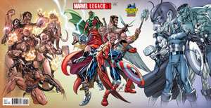 Marvel Legacy #1  Midtown Exclusive J Scott Campbell Gatefold Wraparound Variant Cover Recommended Back Issues