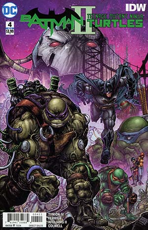 Batman Teenage Mutant Ninja Turtles II #4 Cover A Regular Freddie E Williams II Cover Recommended Back Issues