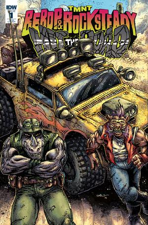 Teenage Mutant Ninja Turtles Bebop & Rocksteady Hit The Road #1 Cover D Incentive Kevin Eastman Variant Cover Recommended Back Issues