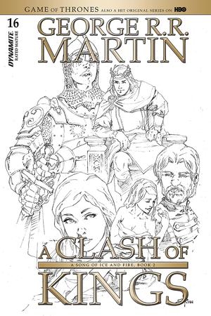 Game Of Thrones Clash Of Kings #16 Cover D Incentive Mel Rubi Black & White Cover RECOMMENDED_FOR_YOU