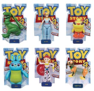 Toy story 4 inch action deals figures