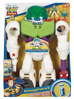 Imaginext toy story 4 buzz sale lightyear robot