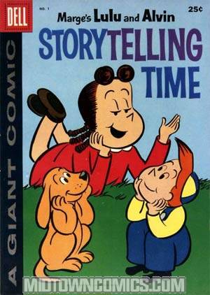 Dell Giant Comics Marges Little Lulu & Alvin Story Telling Time #1