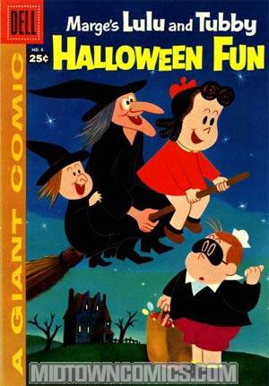 Dell Giant Comics Marges Little Lulu & Tubby Halloween Fun #6