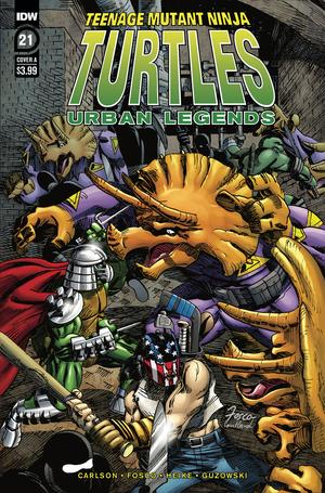Teenage Mutant Ninja Turtles Urban Legends #21 Cover A Regular Frank Fosco Cover RECOMMENDED_FOR_YOU