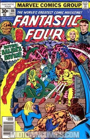 Fantastic Four #186 Cover B 35-Cent Variant Edition