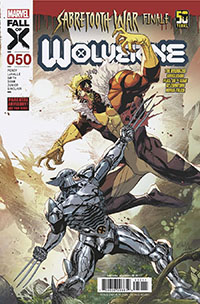 Wolverine Vol 7 #50 Cover A Regular Leinil Francis Yu Cover BEST_SELLERS