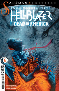 John Constantine Hellblazer Dead In America #6 Cover A Regular Aaron Campbell Cover Featured New Releases
