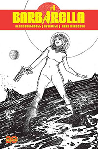 Barbarella Vol 3 #1 Cover U Incentive Richard Pace Line Art Cover