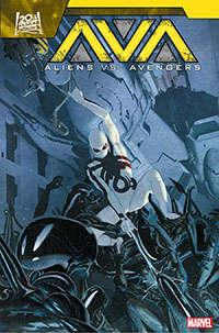 Aliens vs Avengers #3 Cover A Regular Esad Ribic Cover BEST_SELLERS