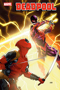 Deadpool Vol 9 #12 Cover A Regular Taurin Clarke Cover (Deadpool vs Spider-Man Pools Of Blood Part 3) Featured New Releases