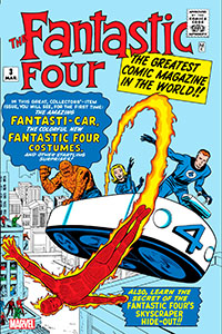 Fantastic Four #3 Cover B Facsimile Edition Regular Jack Kirby Cover Featured New Releases