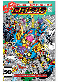 Crisis On Infinite Earths #12 Facsimile Edition Cover A Regular George Perez Cover Featured New Releases