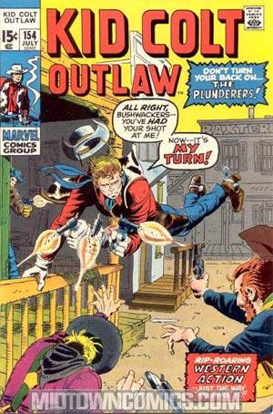 Kid Colt Outlaw #154