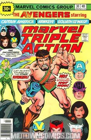Marvel Triple Action #30 Cover B 30-Cent Variant Cover