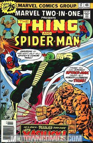 Marvel Two-In-One #17 Cover A 25-Cent Regular Cover