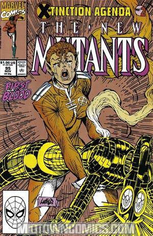 New Mutants #95 Cover B 2nd Ptg Gold Ink Cover