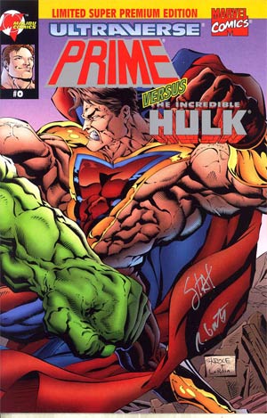 Prime Vs The Incredible Hulk #0 Cover C Limited Super Premium Edition Signed