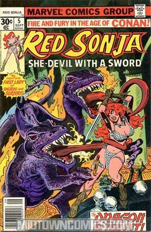 Red Sonja #5 Cover A Regular 30-Cent Edition