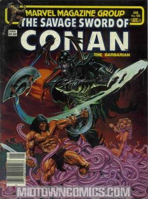 Savage Sword Of Conan Magazine #96