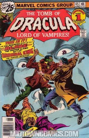 Tomb Of Dracula #45 Regular 25-Cent Cover