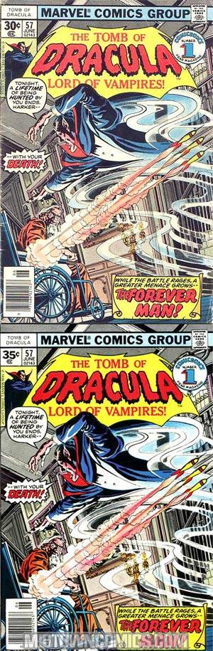 Tomb Of Dracula #57 Regular 30-Cent Cover