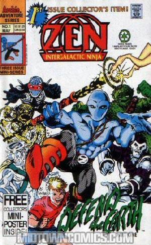Zen Intergalactic Ninja (Mini Series) #1