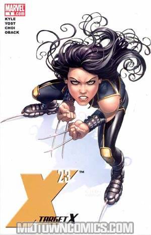 X-23 Target X #1 Cover D DF Signed By Mike Choi