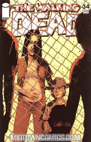 Walking Dead #34 Cover B 2nd Ptg