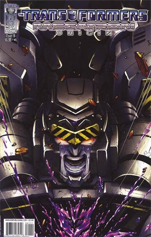 Transformers Megatron Origin #1 Regular Marcelo Matero Cover