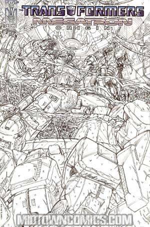 Transformers Megatron Origin #2 Incentive Alex Milne Cover