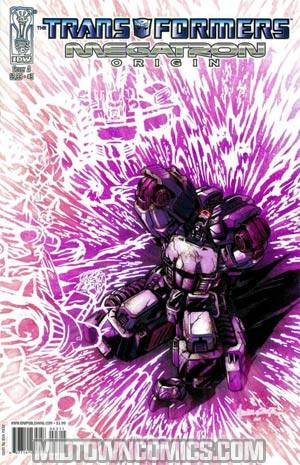 Transformers Megatron Origin #3 Regular Alex Milne Cover