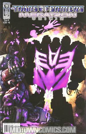 Transformers Megatron Origin #3 Regular Marcelo Matero Cover