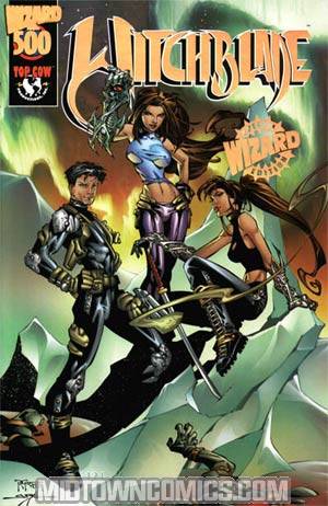 Witchblade #500 Cover C Wizard Gold Foil Edition With Certificate