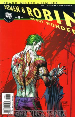 All Star Batman And Robin The Boy Wonder #8 Cover A Regular Jim Lee Cover           