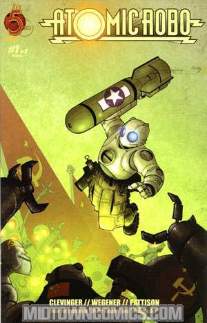 Atomic Robo #1 Cover B 2nd Ptg