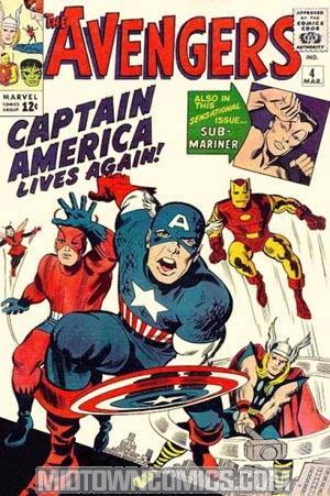 Avengers Cover Midtown #4 - 1st A Ptg Comics