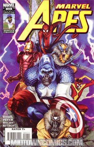 Marvel Apes #1 Cover A Regular John Watson Cover