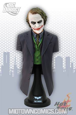 Dark Knight Joker 1/4 Scale Bust By Hot Toys - Midtown Comics