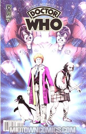 Grant Morrisons Doctor Who #2 Regular Robert Hack Cover