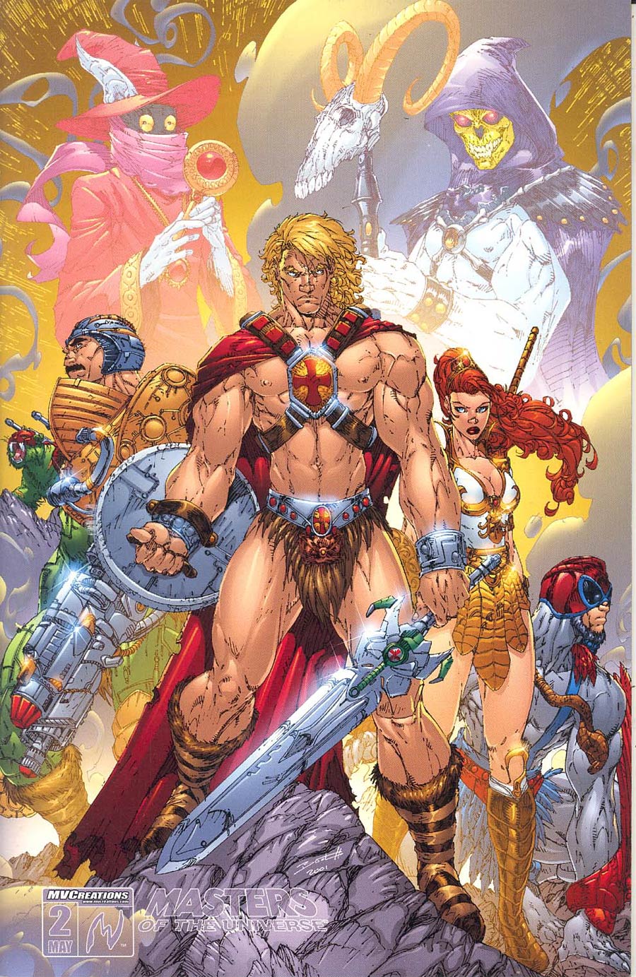 Masters Of The Universe Vol 5 #2 Cover B Incentive Brett Booth Variant Cover