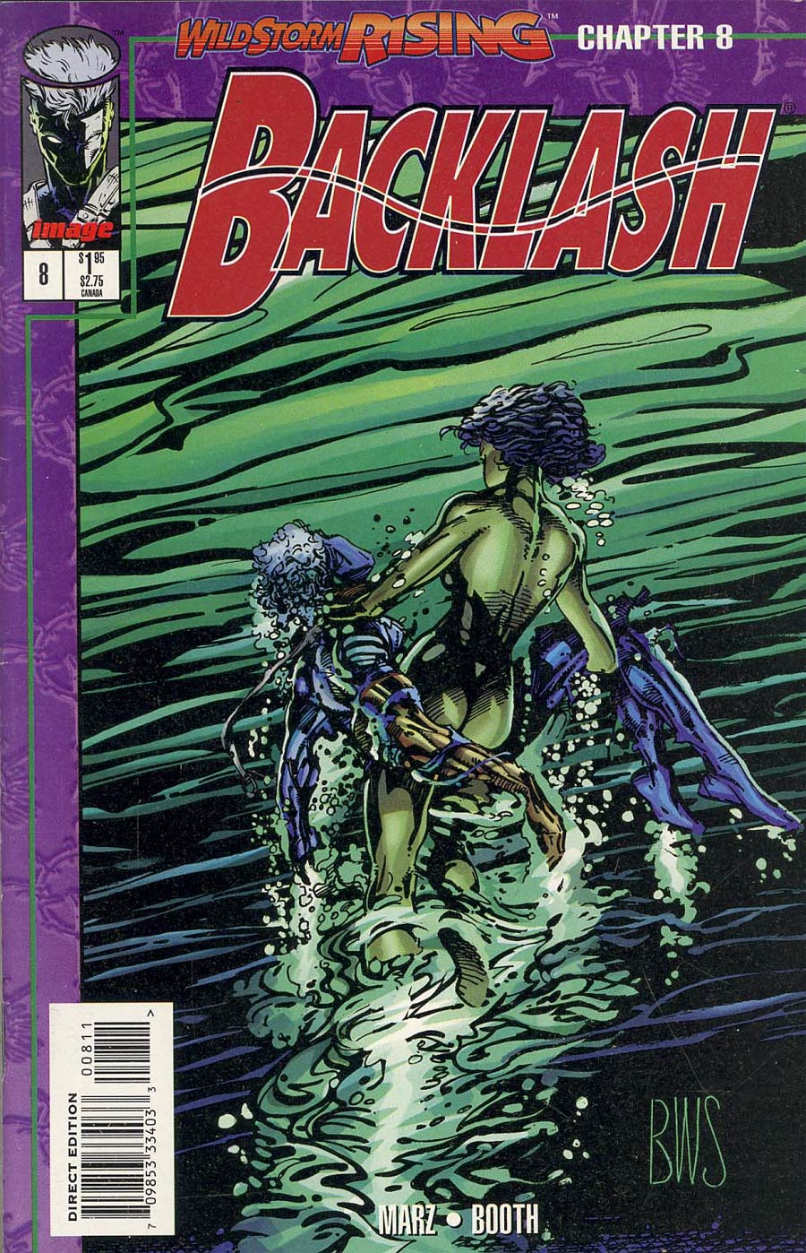 Backlash #8 Cover C Newsstand Edition