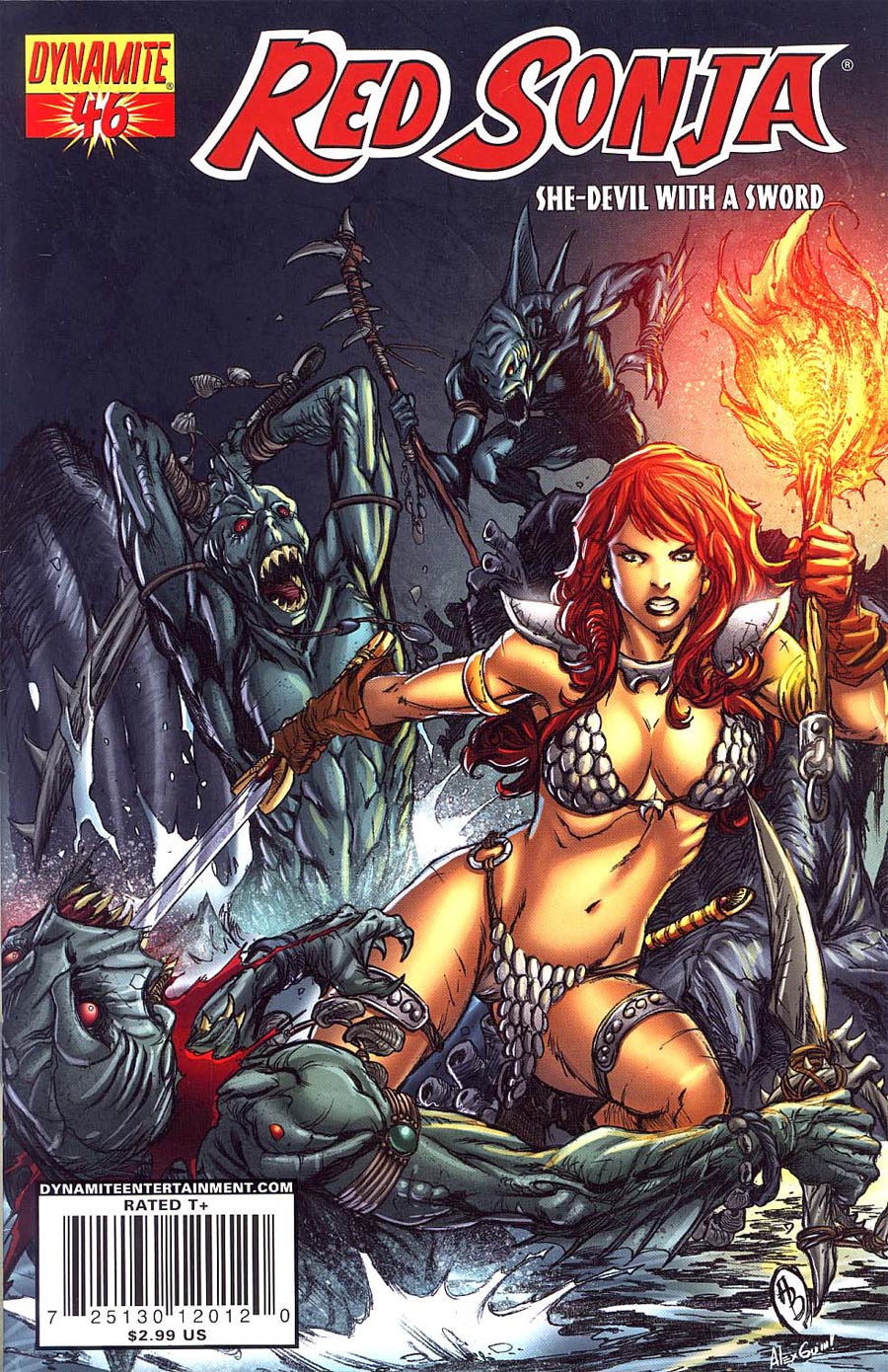 Red Sonja Vol 4 #46 Cover C Adriano Batista Cover