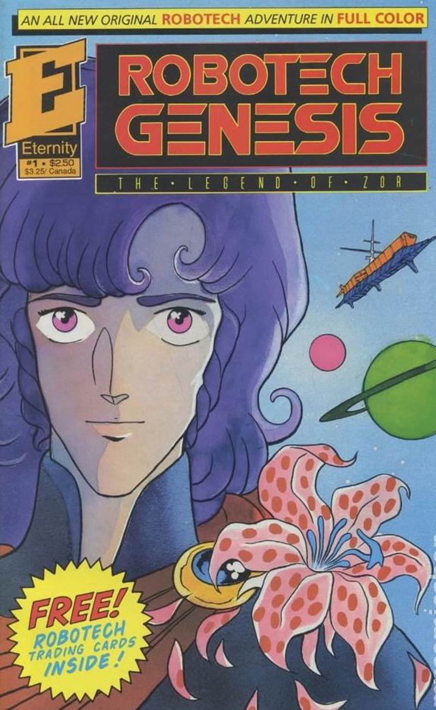 Robotech Genesis The Legend Of Zor #1 Cover A Regular Edition With Cards