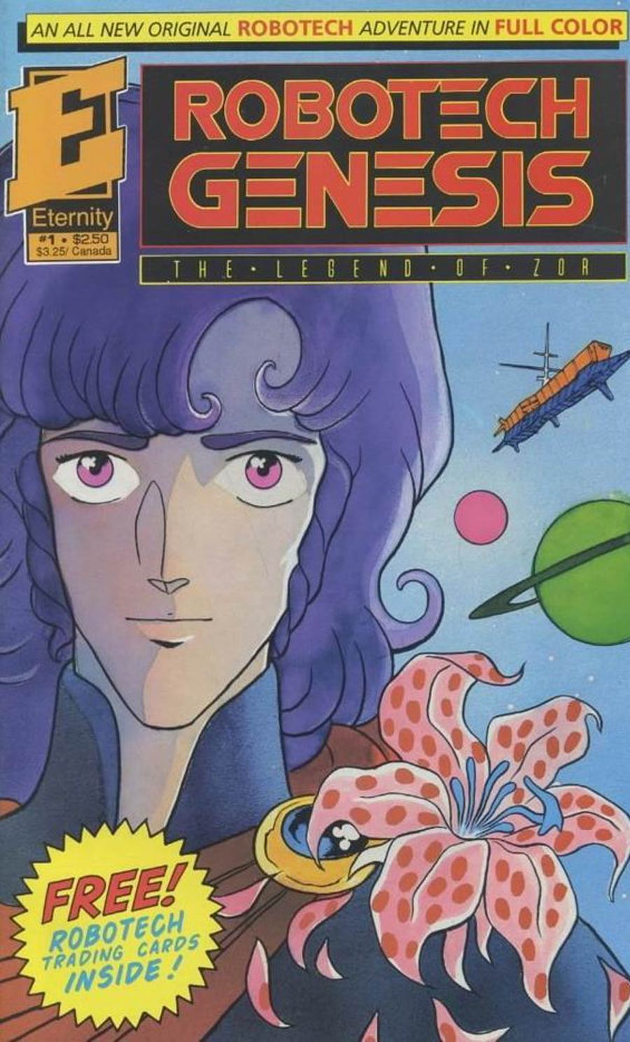 Robotech Genesis The Legend Of Zor #1 Cover B Regular Edition Without Cards