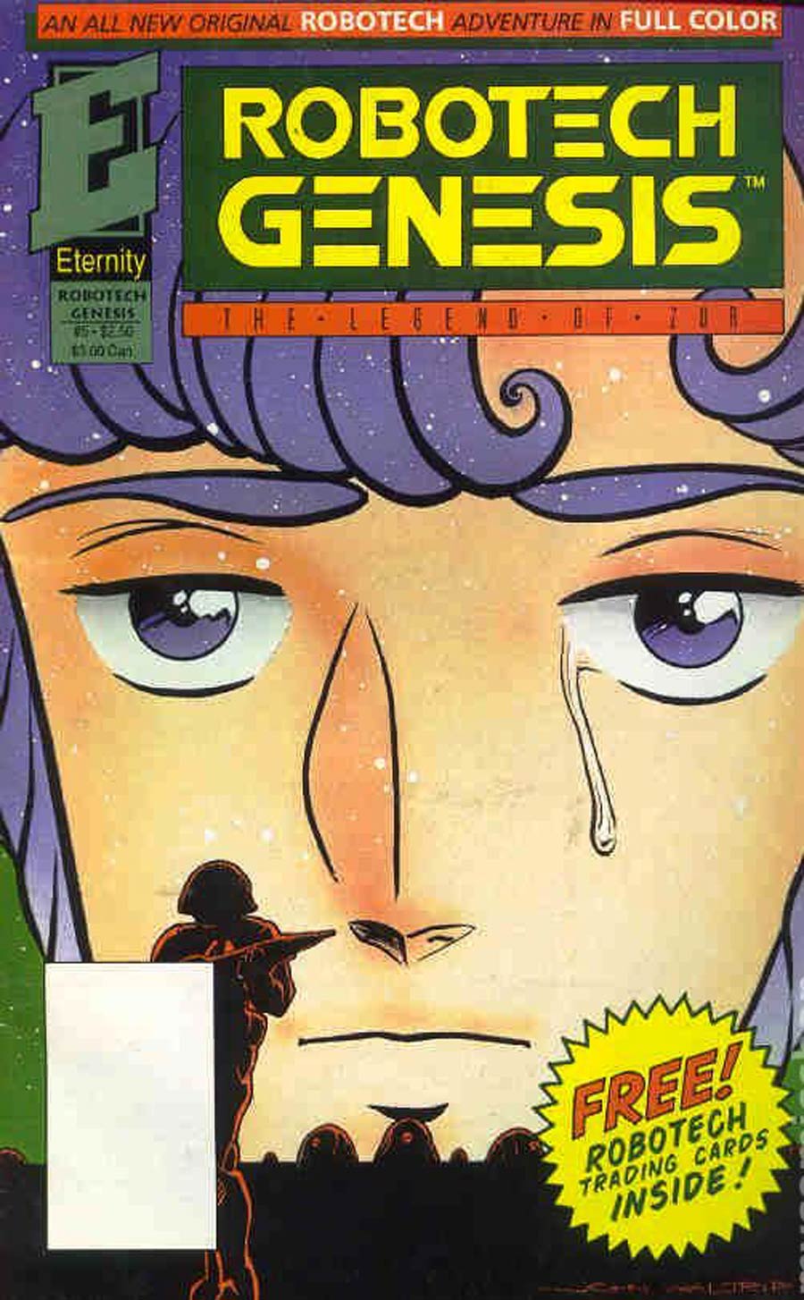 Robotech Genesis The Legend Of Zor #5 Cover B Without Cards